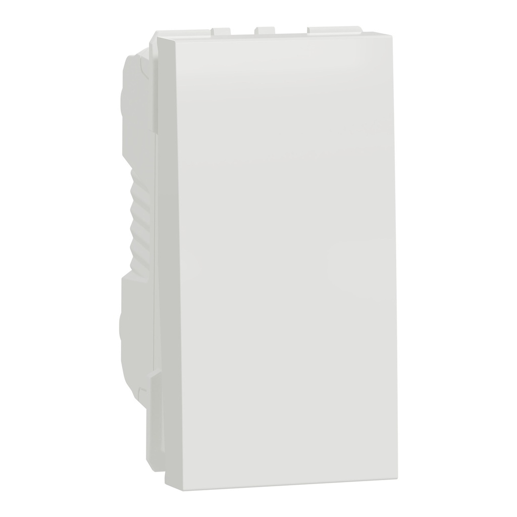 Push button switch, New Unica, 10A, 1 module