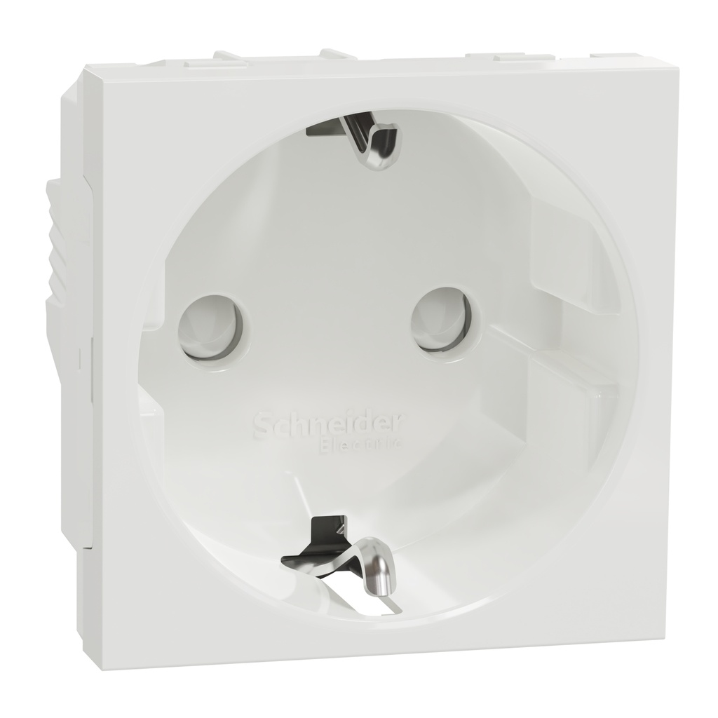Socket-outlet, New Unica, 2P+E, 16A, Schuko, with shutter