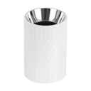 Downlight Cylinder Spiral Effect - Aluminum with Plastic Reflector- Empty MR16