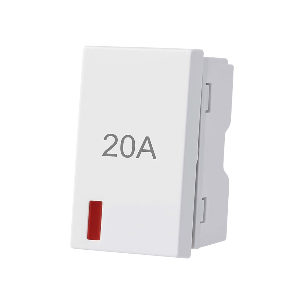 1 way Switch 20A/250V~ - Merlot
