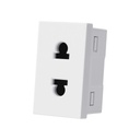 2 Pole American Socket 16A/250V~ - Merlot