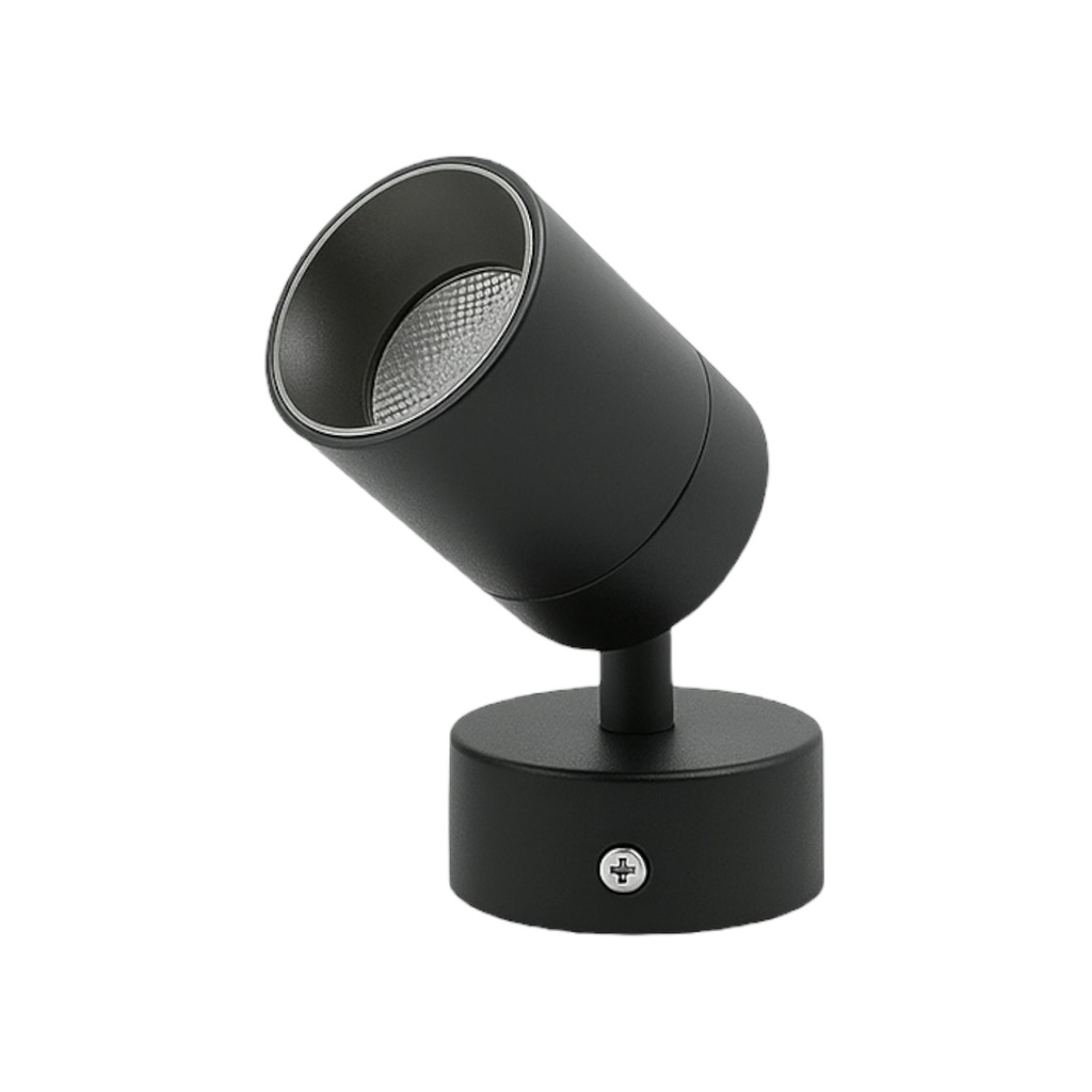 Adjustable Cylindric Wall Lamp 7W 3000K - 101L-30A