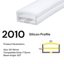 Silicon LED profile 20*10mm /Meter