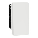 Switch, Miluz E, 1 Way 16AX 250V 1 Module White