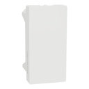 Blank Cover, Miluz E, 1 Module White