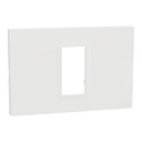 Cover Frame, Miluz E, 1 Gang White