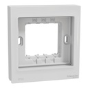 Weatherproof Box, Miluz E, 1 Gang 2 Modules IP55 White