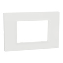 Cover Frame, Miluz E, 1 Gang 3 Modules
