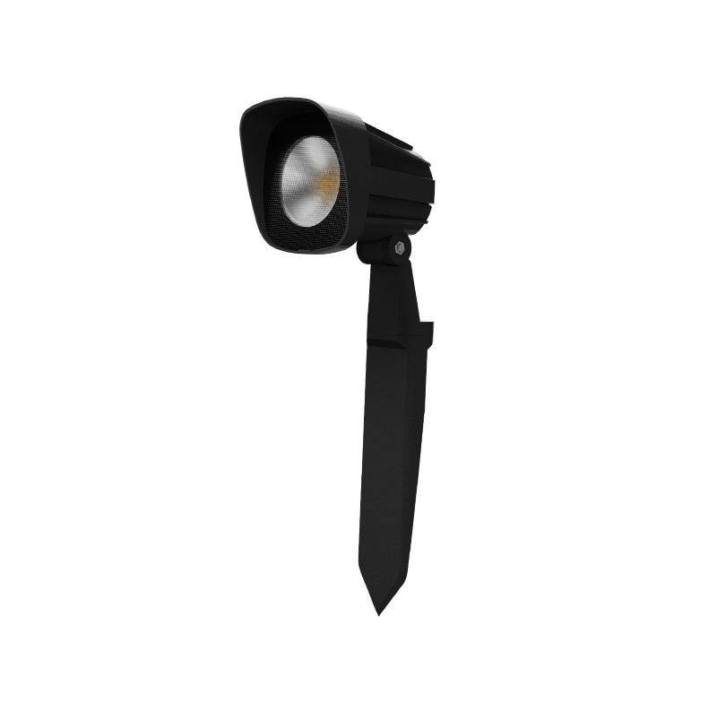 Liper A-Series Grass Spot Light – 7W, IP66, Black