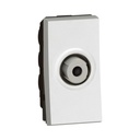 Arteor™ - TV socket - TV single shielded "F" type - 0-2400 Hz - 1 module