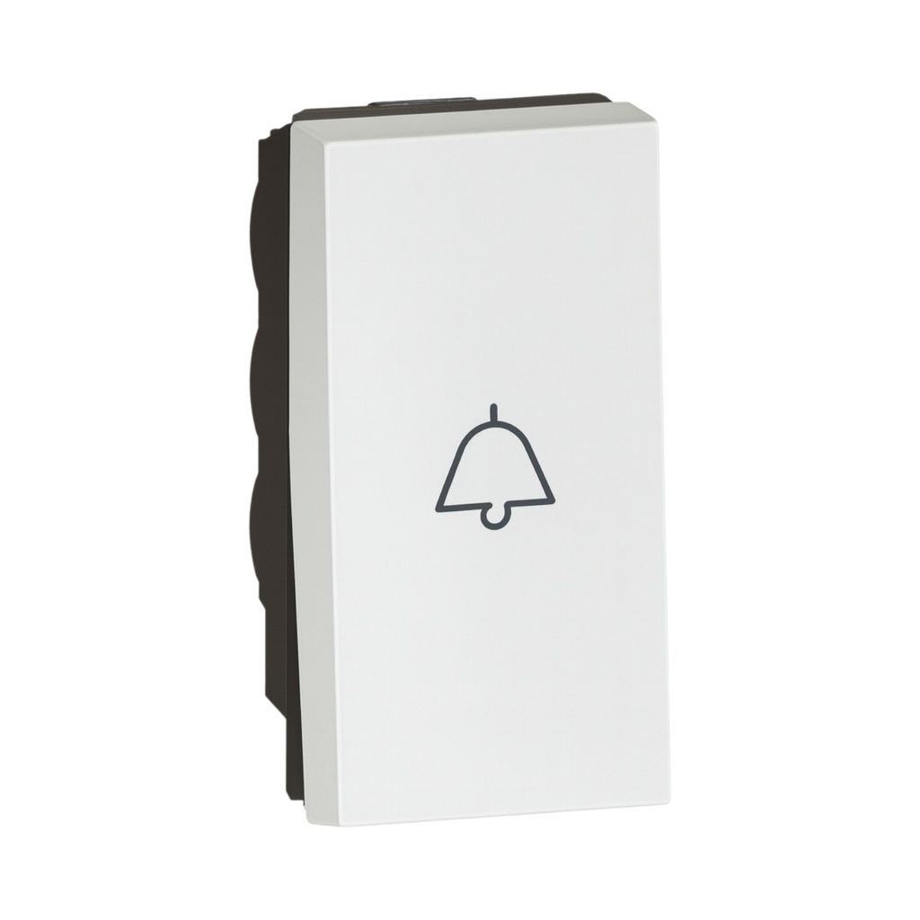 Arteor™ - 1-way push-button - with bell symbol - 1 module