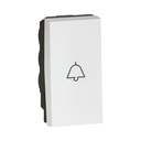 Arteor™ - 1-way push-button - with bell symbol - 1 module