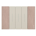 Living Now™ – Cover plate – Copper Finish - 3 Modules