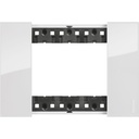 Living Now™ – Cover plate - Glassy Finish – 3 modules