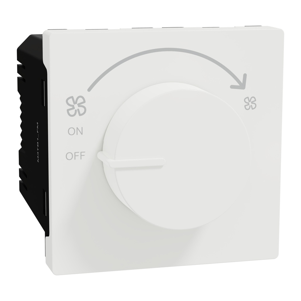 Fan speed control, Miluz, mechanism, white 