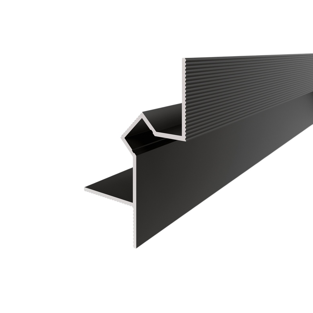 Shadow Gap LED Profile 300cm Black 002