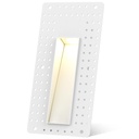 Plaster-In Trimless Recessed LED Step Light – 3W, IP65, Cree LED, 90° Beam