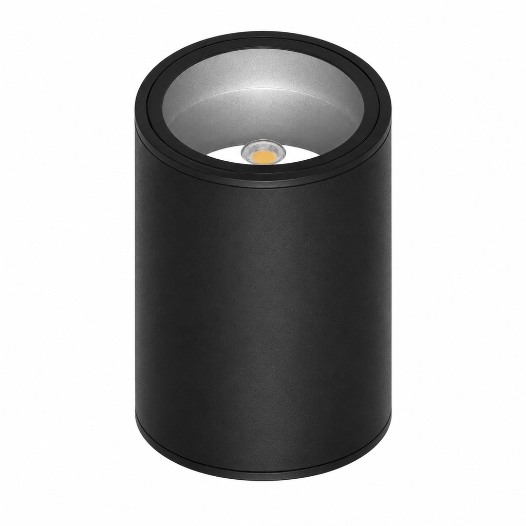 Downlight Cylinder Outdoor LED Ceiling Light – 7W/18W, 3000K, 45° Beam Angle, IP67, CRI80