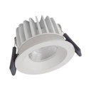 LEDVANCE Spot Fireproof DIM 8W 3000K Recessed LED Downlight – IP65, 620lm, 36° Beam Angle