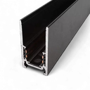 Magnetic track rail