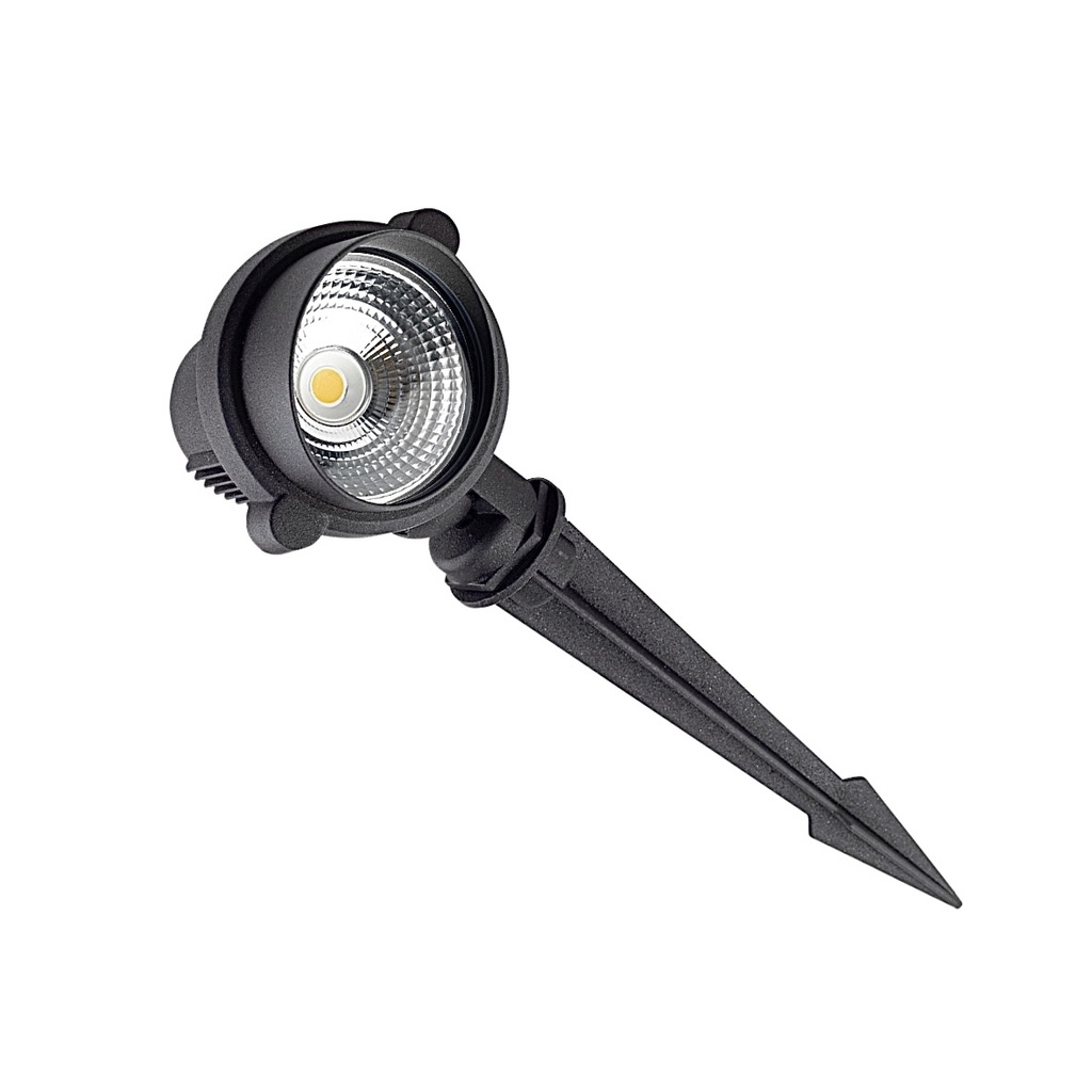 Outdoor garden spike LT251-7W Black