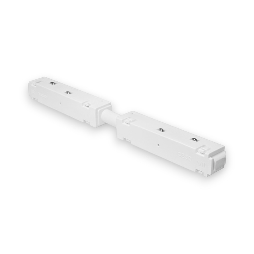 Magnetic rail power connector - White