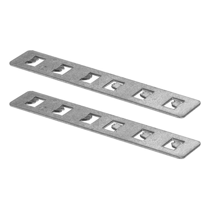 Magnetic rail metal connector