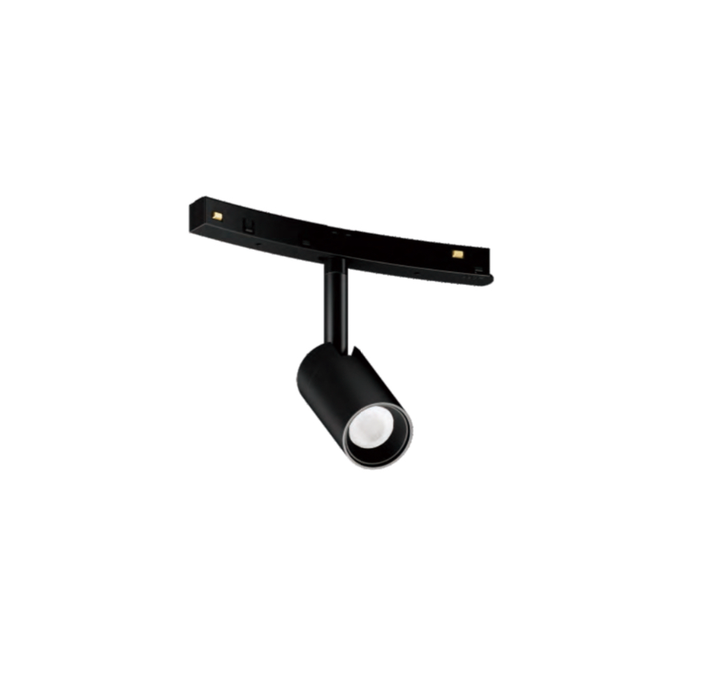 Round Magnetic track spotlight 360°