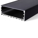 LED profile 100*35mm*300cm Black