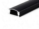 LED profile 17*6mm*300cm Black