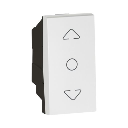 Arteor™ - Curtain switch - centre off - 1 module