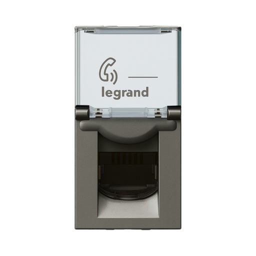 Arteor™ - RJ45 socket category 6 UTP 1 module