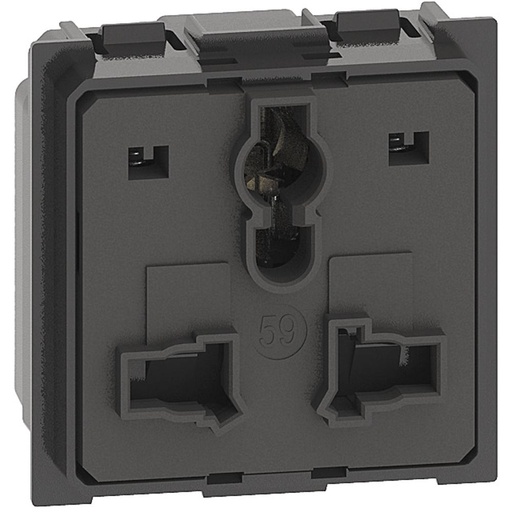 Living Now™ – Universal socket – 16 A – 250 V~ – 2 modules