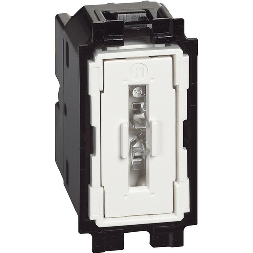 Living Now™ – Bell switch with LED indicator – 1 module