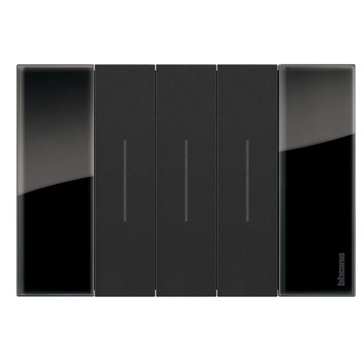 Living Now™ – Cover plate - Glassy Finish – 3 modules