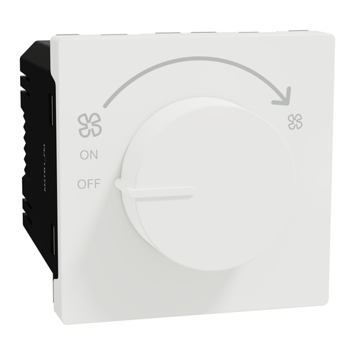 [M3TB1_FM] Fan speed control, Miluz, mechanism, white 