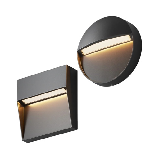 Mane LED Stair Light 3W 3000K IP54 – 88° Beam Angle Step Light