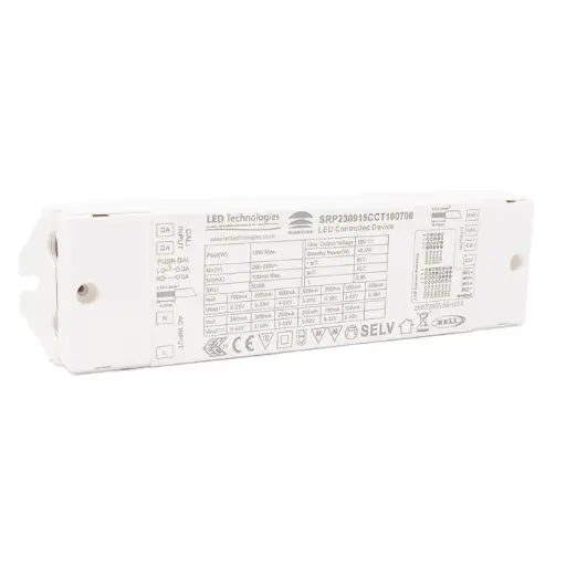 Sunricher DALI DT8 Tunable White LED Driver – 15W – NFC Programmable (SRP-2309N-15CCT100-700)