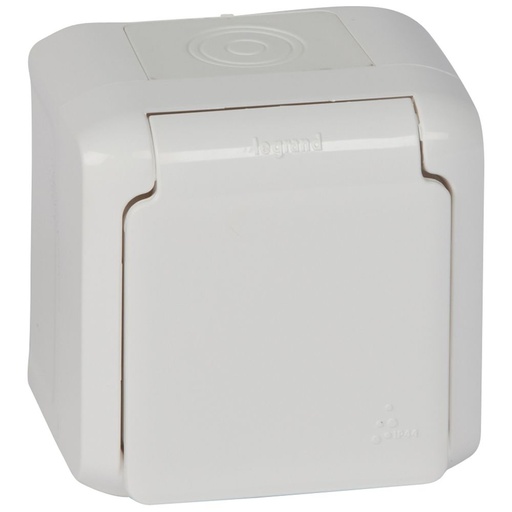 LEGRAND Forix - 2P+E German standard socket outlet -surface mounting - 16 A -250 V~ - White