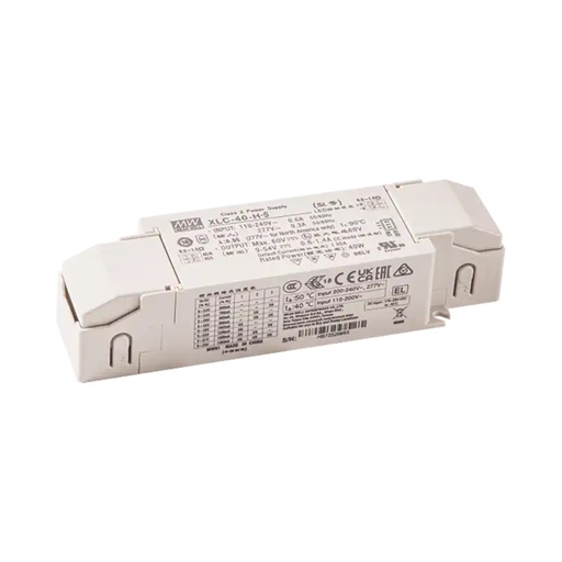 [XLC-40H-DA2] MEAN WELL XLC-40H-DA2 LED Driver – 40W DALI-2 Constant Current Driver