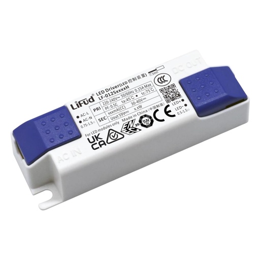 Lifud LF-012SxxxxH Constant Current LED Driver – 7.5W–12W, Non-Dimmable