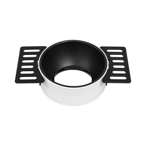 Trimless Fixed Recessed Spotlight Frame- Anti-glare – Round – MR16 – Ø70 mm Cut-Out 