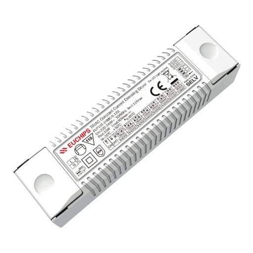 EUCHIPS EUP10T-1HMC-0-120 TRIAC Dimmable LED Driver – 10W, Selectable Current