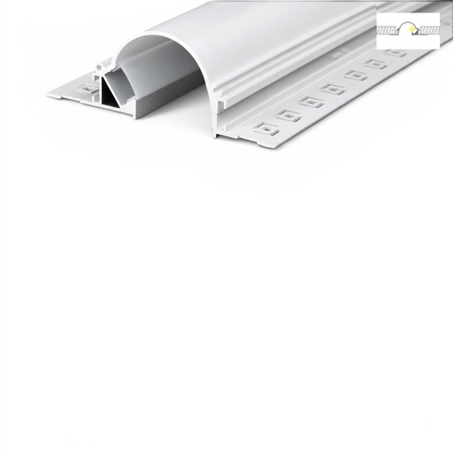Curved Cove Lighting Aluminum LED Profile 300cm