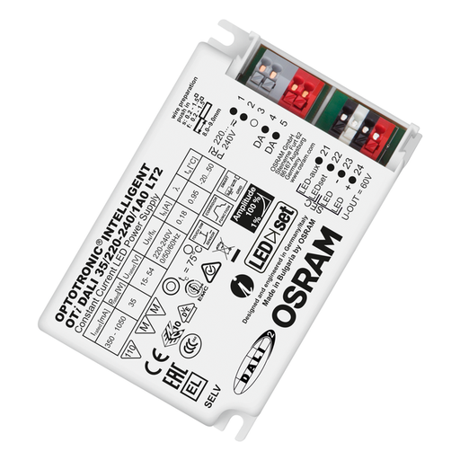 OSRAM Inventronics OTi DALI 35/220-240/1A0 LT2 DALI2 LED Driver