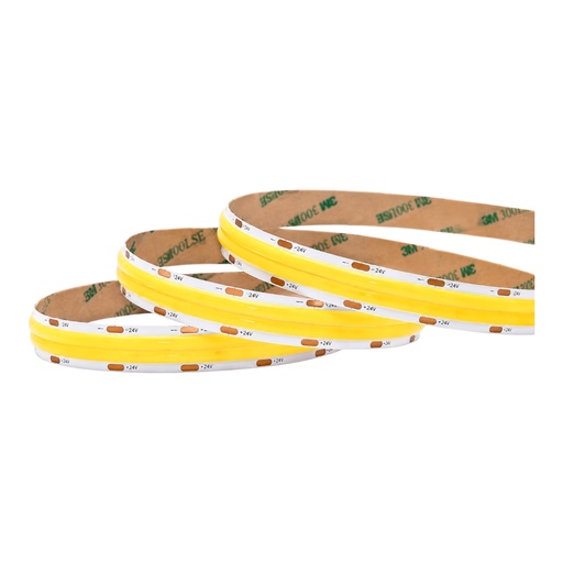 24V Double Line COB LED Strip – CRI95+, 24W/m,2000lm/m,  3000K, 960 LEDs/m, IP20