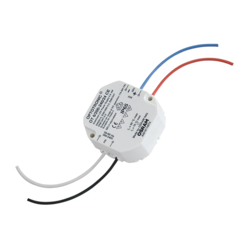 OSRAM OPTOTRONIC OT 6/200–240/24 CE Constant Voltage LED Driver – 6W, 24V DC, IP65