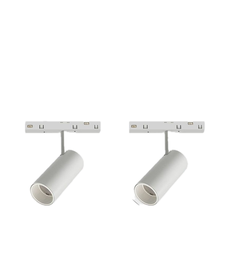 Magnetic Track Spotlight 360° - White