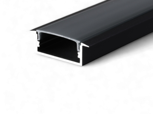 LED profile 23.5*9.8mm*305cm Black