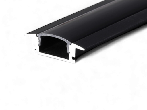 LED profile 17*6mm*300cm Black